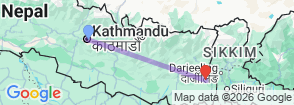 Tour route map