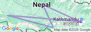 Tour route map