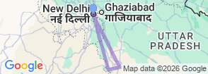 Tour route map