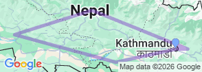 Tour route map