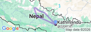 Tour route map