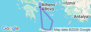 Tour route map