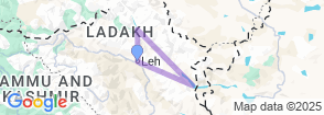 Tour route map