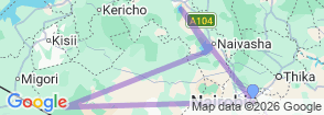 Tour route map