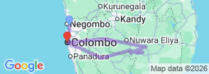 Tour route map