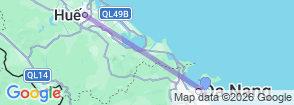 Tour route map
