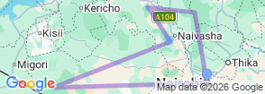 Tour route map