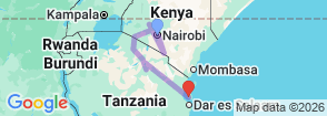 Tour route map