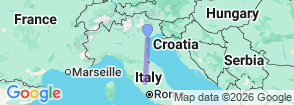 Tour route map