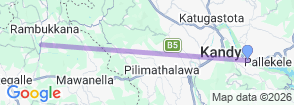 Tour route map