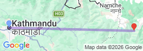 Tour route map