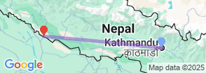Tour route map
