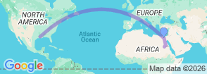 Tour route map