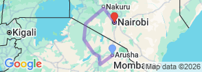 Tour route map
