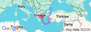 Tour route map