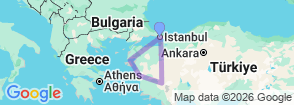 Tour route map