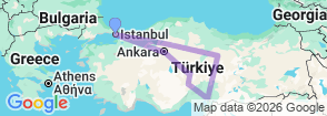 Tour route map