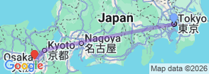 Tour route map