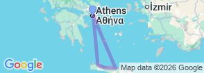 Tour route map