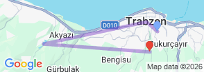 Tour route map