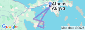 Tour route map