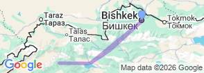 Tour route map