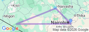 Tour route map