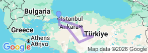 Tour route map