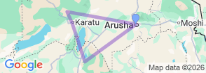 Tour route map