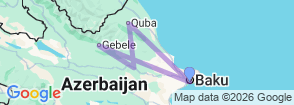 Tour route map