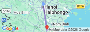 Tour route map