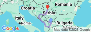 Tour route map
