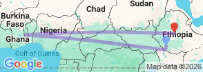 Tour route map