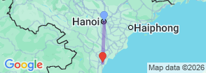 Tour route map
