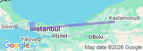 Tour route map