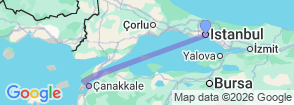 Tour route map
