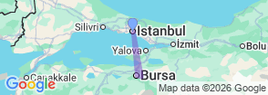 Tour route map