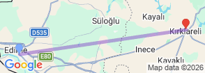 Tour route map