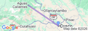 Tour route map