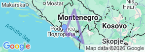 Tour route map