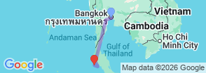 Tour route map