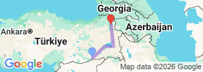 Tour route map