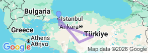 Tour route map