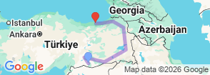Tour route map