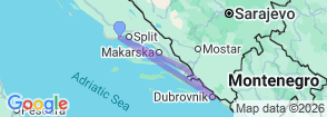 Tour route map