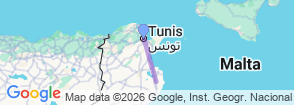 Tour route map