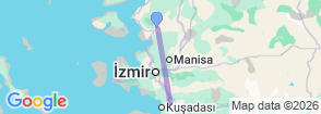 Tour route map