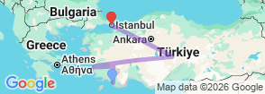 Tour route map