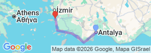 Tour route map