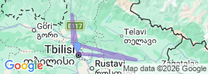 Tour route map